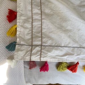 Anthropologie euro tassel sham